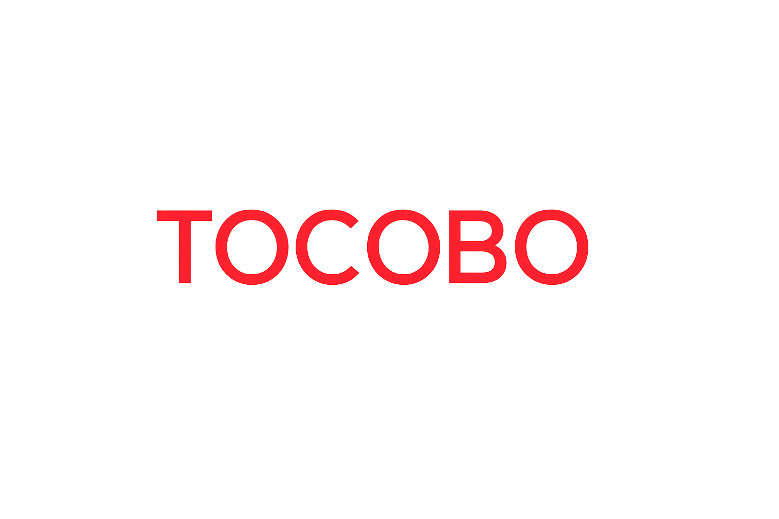 Logo de TOCOBO marca de skincare coreano