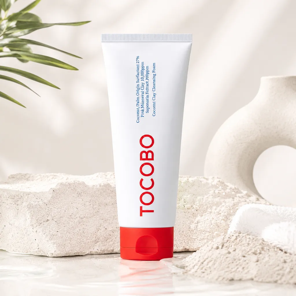 TOCOBO-Coconut-Clay-Cleansing-Foam-150ml-lifestyle-1.webp