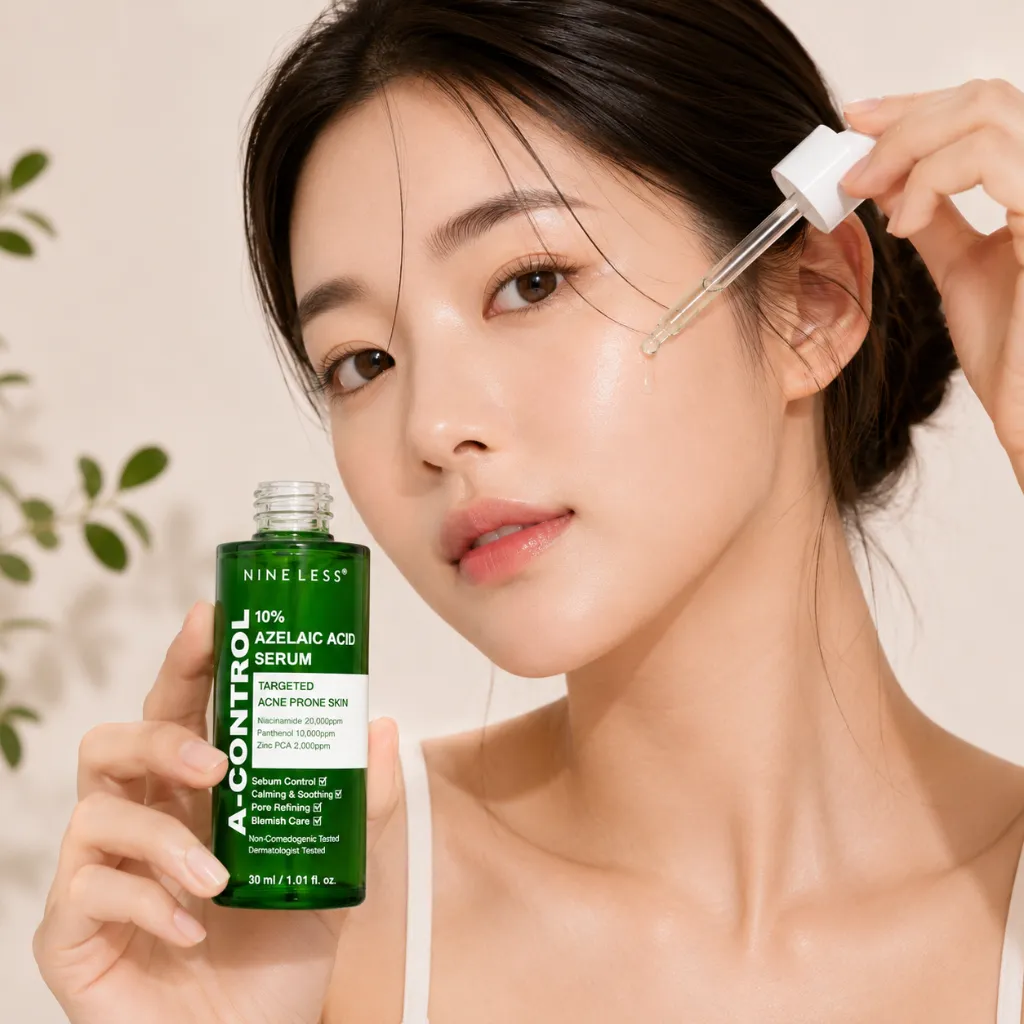 NINELESS-A-Control-10%-Azelaic-Acid-Serum-30ml-modelo.webp