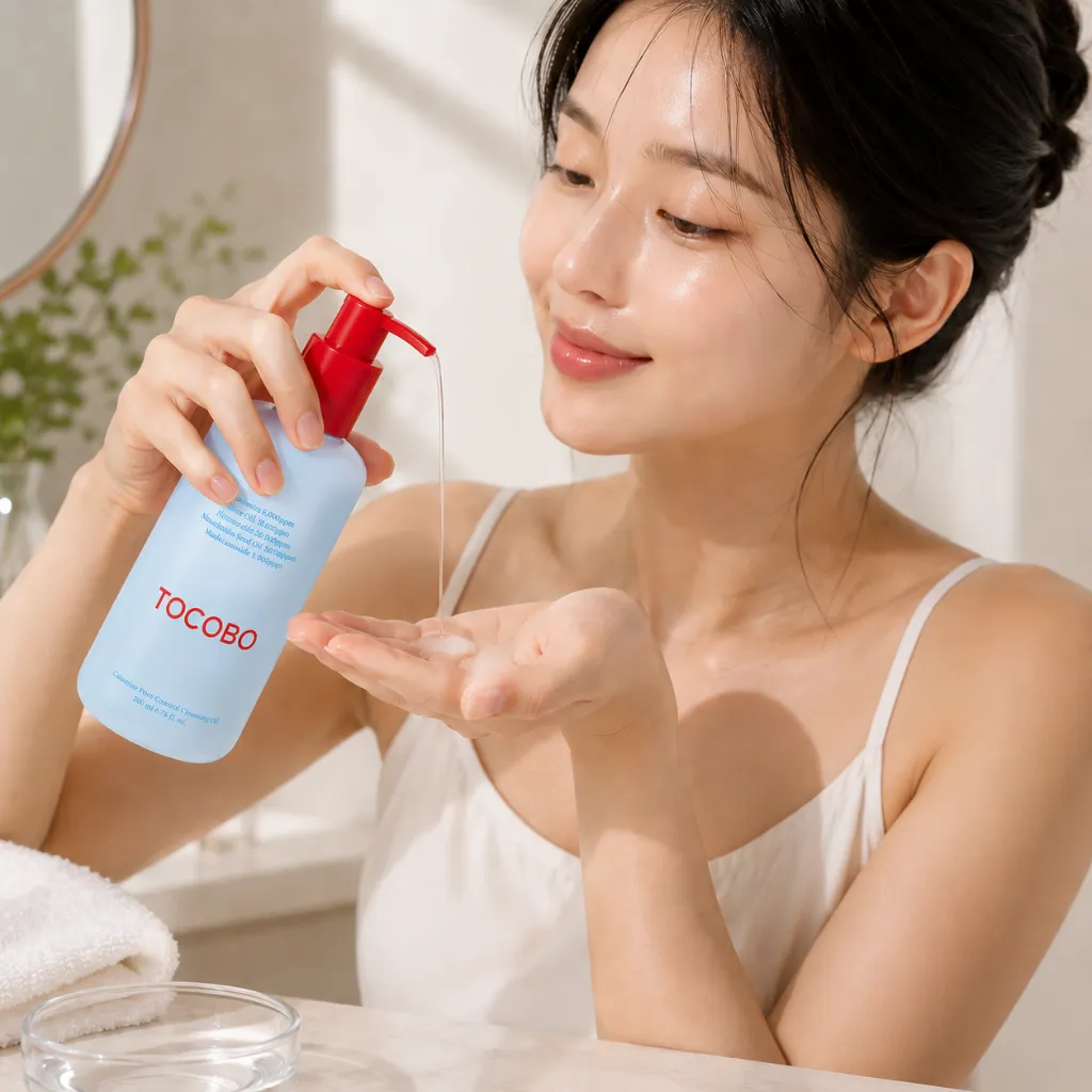 TOCOBO-Calamine-Pore-Control-Cleansing-Oil-200ml-modelo.webp