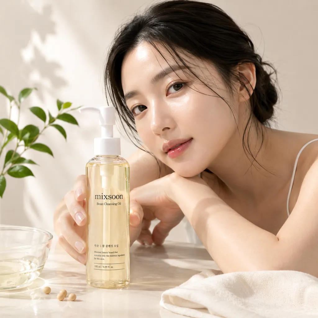 MIXSOON-Bean-Cleansing-Oil-195ml-modelo.webp